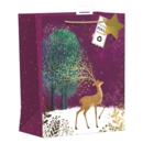 GIFT BAG,Whimsical Reindeer (Large)
