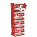 GIFT BAG,HO HO HO Stripe (Bottle)