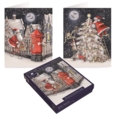 BOXED CARDS,Whimsical Santa 20's