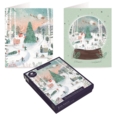 BOXED CARDS,Christmas Village 20's