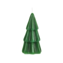 CANDLE, Christmas Tree, Green 53x108mm  Duni