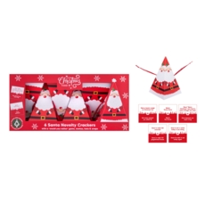 CRACKERS,31cm Santa Novelty