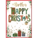 XMAS CARDS,Brother 6's Foliage & Presents