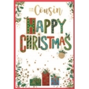 XMAS CARDS,Cousin 6's Foliage & Presents