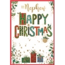 XMAS CARDS,Nephew 6's Foliage & Presents
