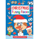 XMAS COLOURING BOOK,Funny Faces
