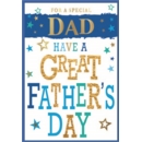 FATHER'S DAY CARDS,Dad 6's Text & Stars