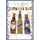 FATHER'S DAY CARDS,Dad 6's Beer Bottles