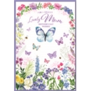 MOTHER'S DAY CARDS,Mum 6's Wild Flowers & Butterflies