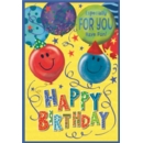 BIRTHDAY CARDS,Open 6's Balloons