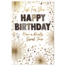 BIRTHDAY CARDS,Open 6's Ticker Tape