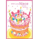 BIRTHDAY CARDS,Niece 6's Birthday Cake