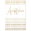 ACCEPTANCE CARDS,6's Linear Patterns