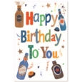 BIRTHDAY CARDS,Open 72's Male Assortment