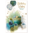 BIRTHDAY CARDS,Open 72's Male Assortment
