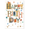 BIRTHDAY CARDS,Open 72's Male Assortment