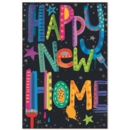 NEW HOME CARDS,6's Text & Stars