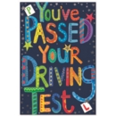 DRIVING TEST PASS CARDS,6'S Male Text