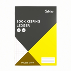 BOOK KEEPING,A4 Double Entry Ledger