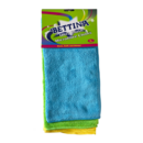 MICROFIBRE CLOTHS Ultra Plush 3's 32x32cm Asst Col H/pk B471