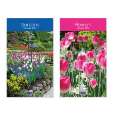 CALENDAR,Midi,Flowers & Gardens 2026