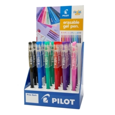 ROLLERBALL PEN,Frixion Erasable Blue & Blk CDU(Pilot)