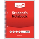 NOTEBOOK,Spiral Feint 8x6.5 60lv (Silvine)
