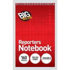 REPORTERS NOTEBOOK,200x125mm 160pg (Club)