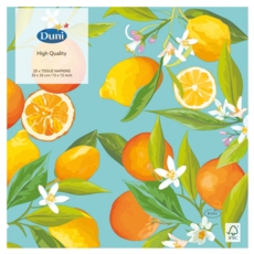 NAPKINS,33cm 3ply Lemon Tree 20's
