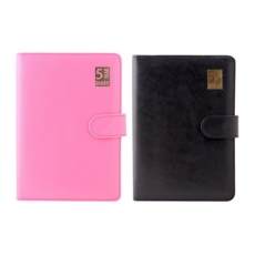 DIARY,5 Year, Open Year, A5 With Closure Tab, 2 Asst Col