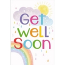 GET WELL CARDS,6's Rainbow & Text