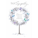 SYMPATHY CARDS, 6's Floral