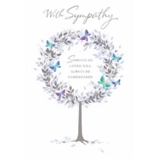 SYMPATHY CARDS,6's Floral