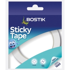 BOSTIK Sticky Tape Clear 24x50 Easy Tear H/pk