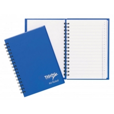 NOTEBOOK,Twin Wire Index A6 72lv
