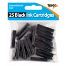 INK CARTRIDGE REFILLS,Black 25's H/pk