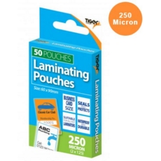 LAMINATING POUCHES Small 60 x 90mm 50's H/pk Box