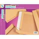 BOARD-BACKED ENVELOPES, 15.5x12.5  394x318mm