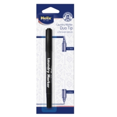 LAUNDRY MARKER PEN Duo Tip, Helix,Boxed H/pk