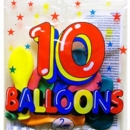 BALLOONS, Assorted Shapes 10's H/pk