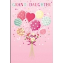 GREETING CARDS,Granddaughter 6's Balloons & Floral