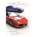 BIRTHDAY CARDS,6's Sports Cars