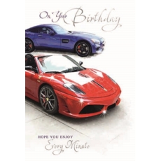 BIRTHDAY CARDS,6's Sports Cars