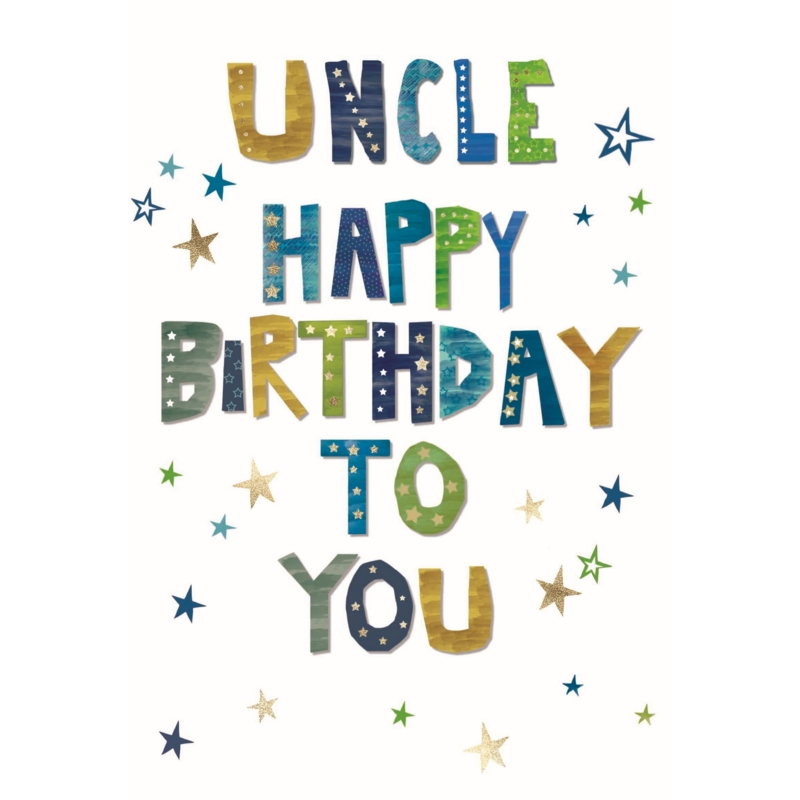 BIRTHDAY CARDS,Uncle 6