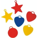 BALLOON WEIGHT,Plastic Assorted Colours