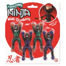 NINJA WALL CLIMBERS,4's I/cd