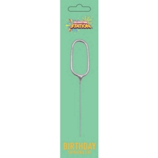 SPARKLER,Numeral 0 H/pk 7in