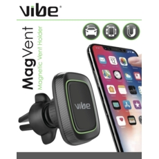 MAGNETIC In-Car PHONE HOLDER, Vibe Mag Vent, Boxed H/pk