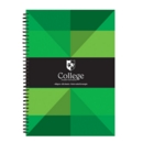 NOTEBOOK,COLLEGE A4 T/Wire 80 Sheet 3 Asst. Col.