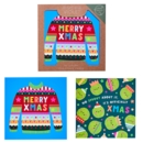 BOXED CARDS,Ultra Violet Christmas Jumper 10's 2 Asst.